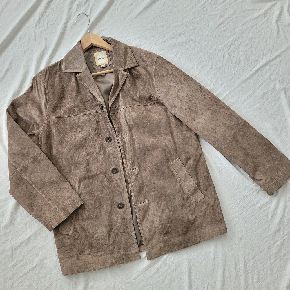 Massimo Genuine Suede Jacket